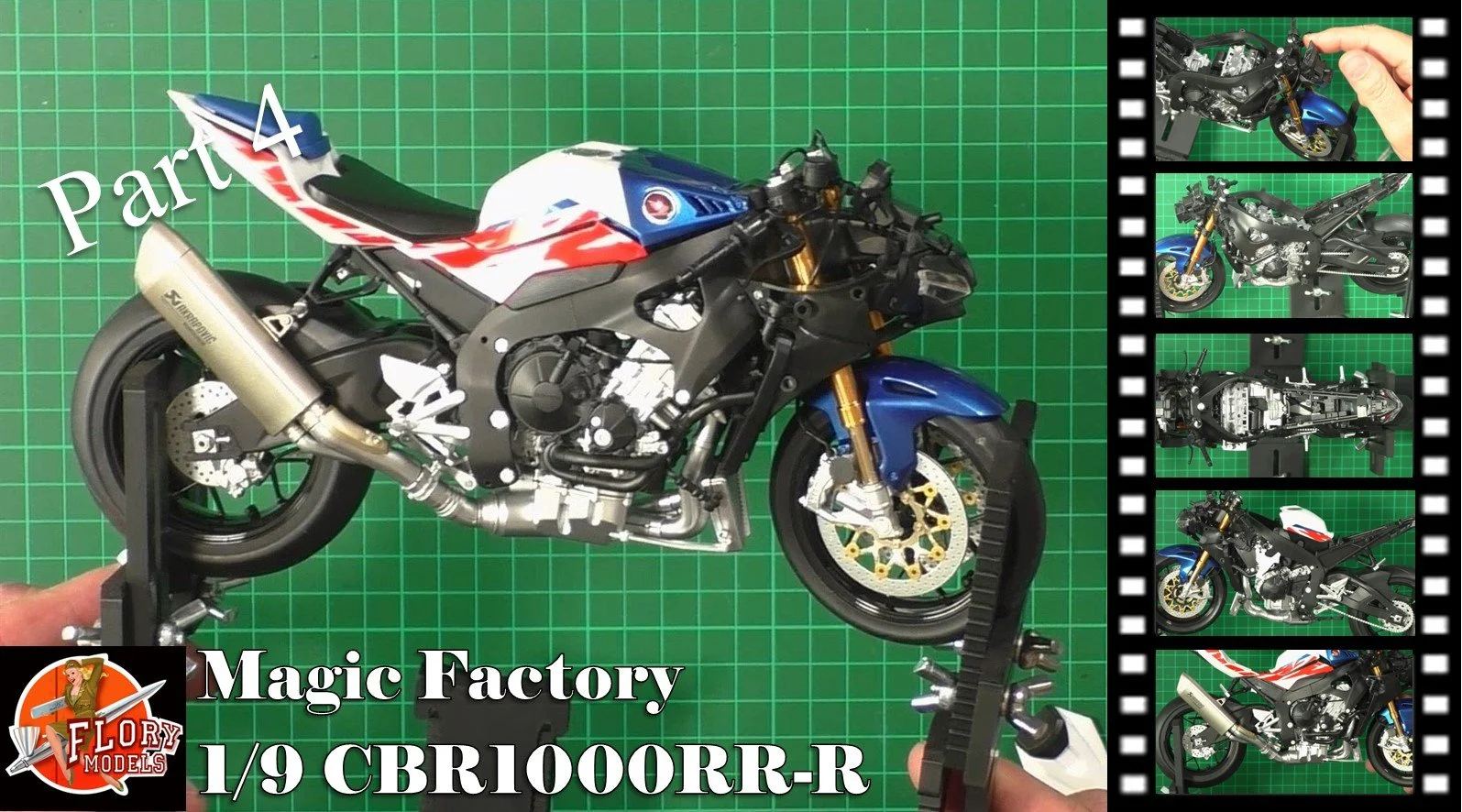 Magic Factory 1/9 CBR1000RR R Fireblade Part 4 — Flory Models